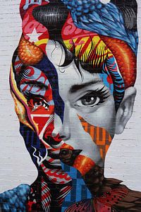 Street Art - Audrey sur Gisela- Art for You