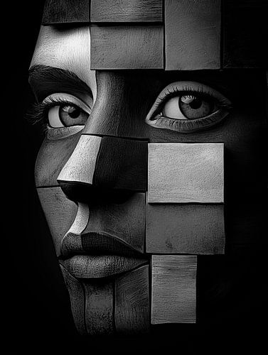 Distorted Reality #2 Monochrome