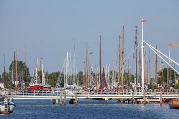 Ships, Ryck, Greifswald, Mecklenburg-Western Pomerania