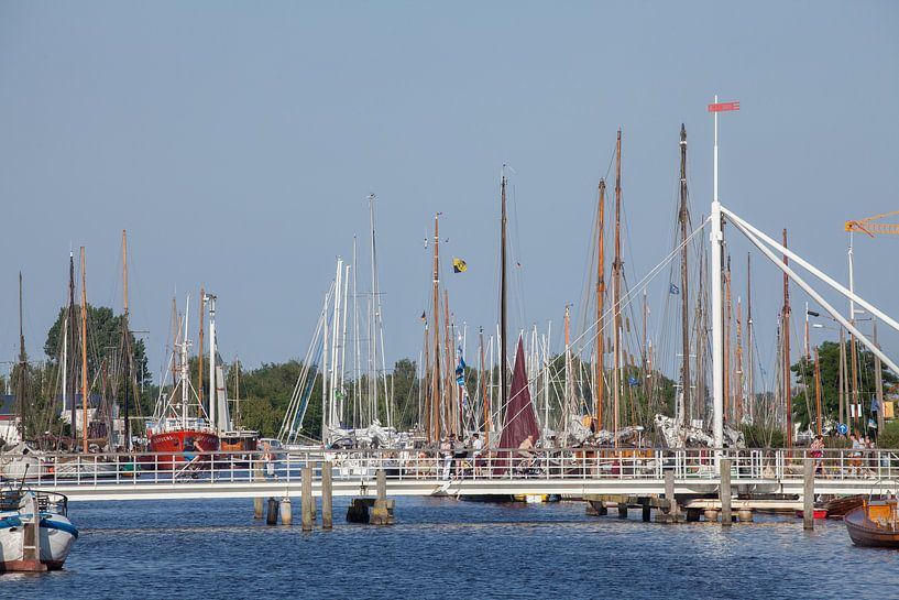 Schiffe, Ryck, Greifswald, Mecklenburg- Vorpommern von Torsten Krüger