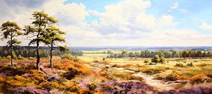 Gemalte Landschaft