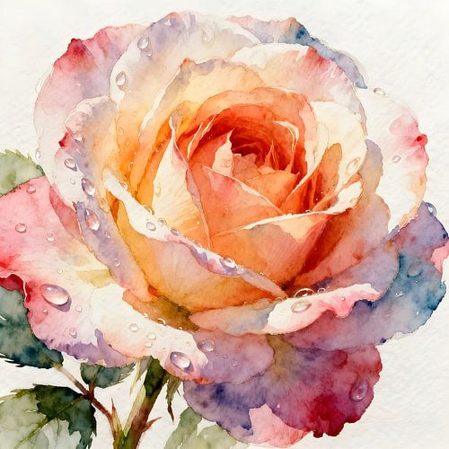 Light in the heart of the flower