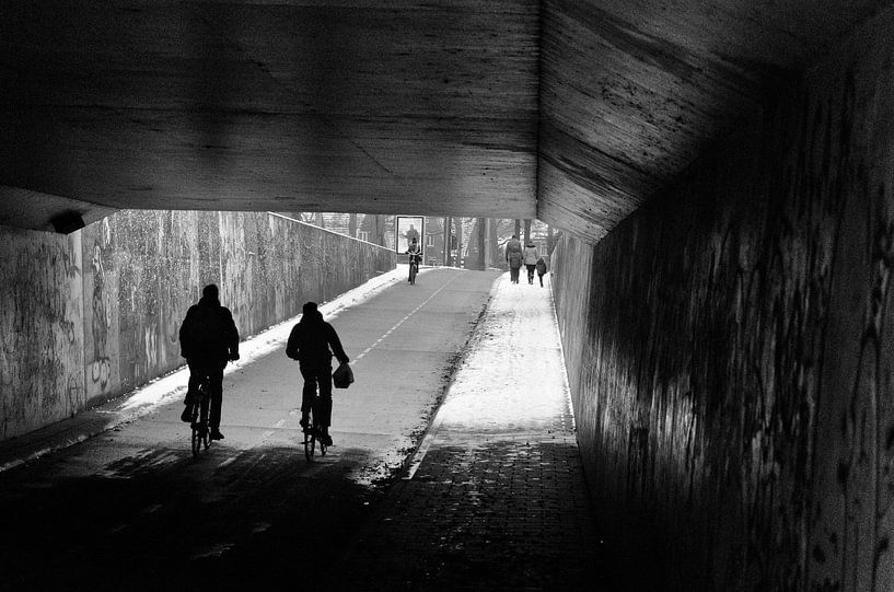 Op weg naar licht van Kunst van Karin