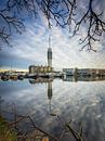 Alphen aan den Rijn - Rijnhaven - PTT Toren 2 van Frank Smit Fotografie thumbnail
