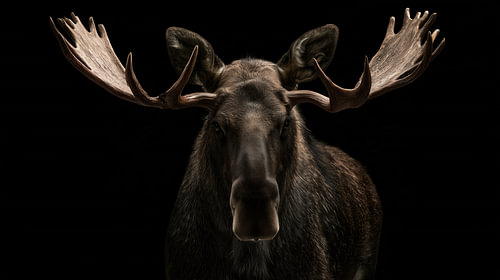 Eland portret panorama