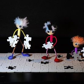 Le travail d'équipe des Fubby's. sur Sailographic Paula