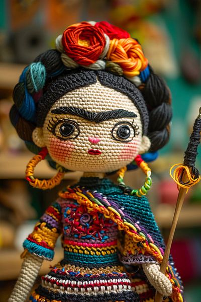 Crochet Frida par haroulita