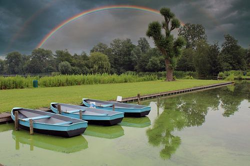 Rainbow in the sky