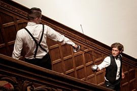 16 - FencingMet gekruiste degens von Irene Hoekstra