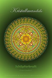 Kristallmandala-Schöpferkraft-Engel Jophiel von SHANA-Lichtpionier