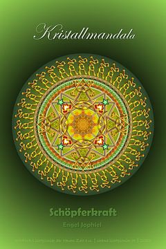Mandala de cristal-force créatrice-ange Jophiel sur SHANA-Lichtpionier