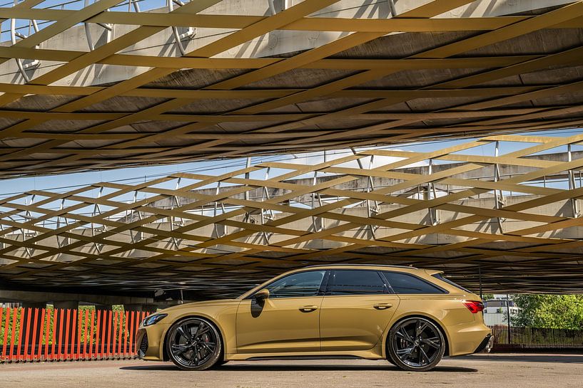 Audi RS6 Taktik Grün van Bas Fransen
