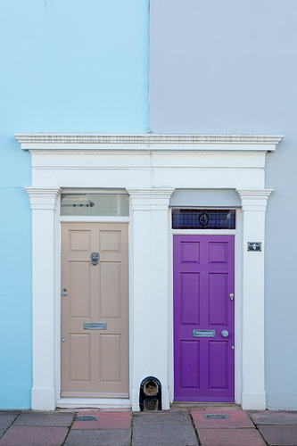 English front doors
