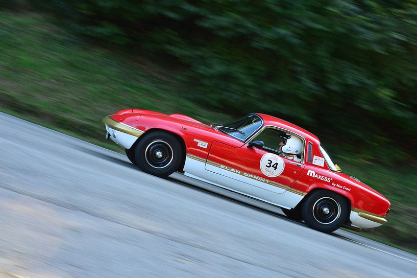 Lotus Elan S4 on the Hill - Eggberg Classic 2019 by Ingo Laue
