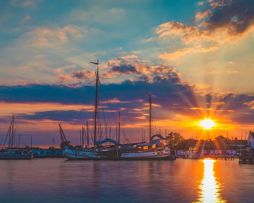 Zonsondergang Loosdrechtse Plassen