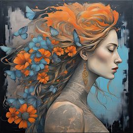 Rêve de fleurs 9.72 sur Peintures accrocheuses