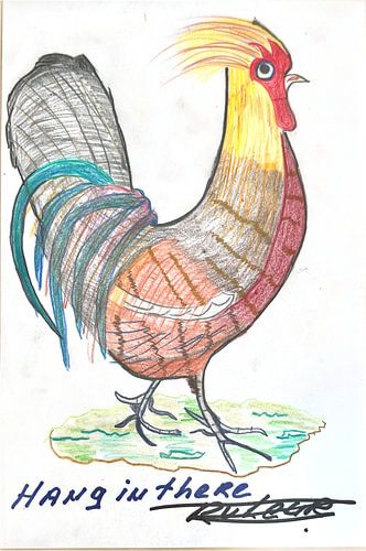 Coq bantam hollandais