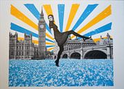 London Stride, 2018, Siebdruck von Anne Storno Miniaturansicht
