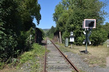 stillgelegte Bahnstrecke am Hünsruck von Jeroen Franssen