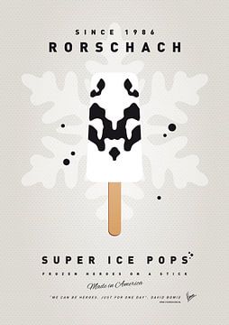 Mein SUPERHERO ICE POP - Rorschach von Chungkong Art