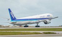 Take-off All Nippon Airways (ANA) Boeing 777-300. van Jaap van den Berg thumbnail