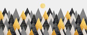 Berge in der Collage