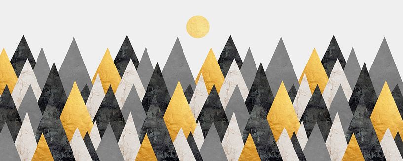 Mountains in collage by Vitor Costa