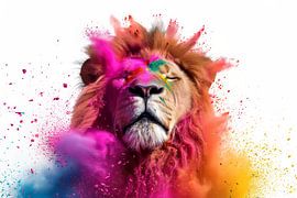 Apparition royale - Symphonie du lion en couleur