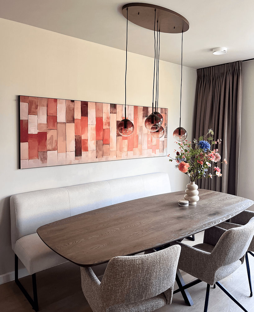 Earth Mosaic | Abstract Earth tones, by Abstract Painting