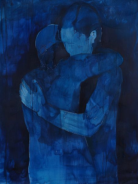 Blauwdruk van Affectie #3 van ByNoukk