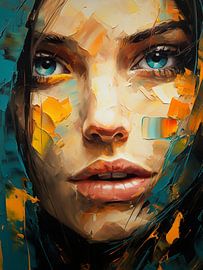 Modern Abstract Portrait by SPEQ ART