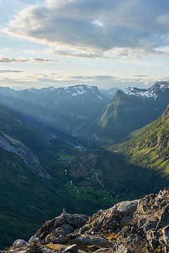 Bergen en fjord van MijuKasi