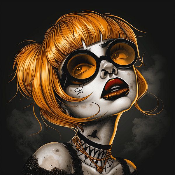 PopArt Ingwer von Karina Brouwer