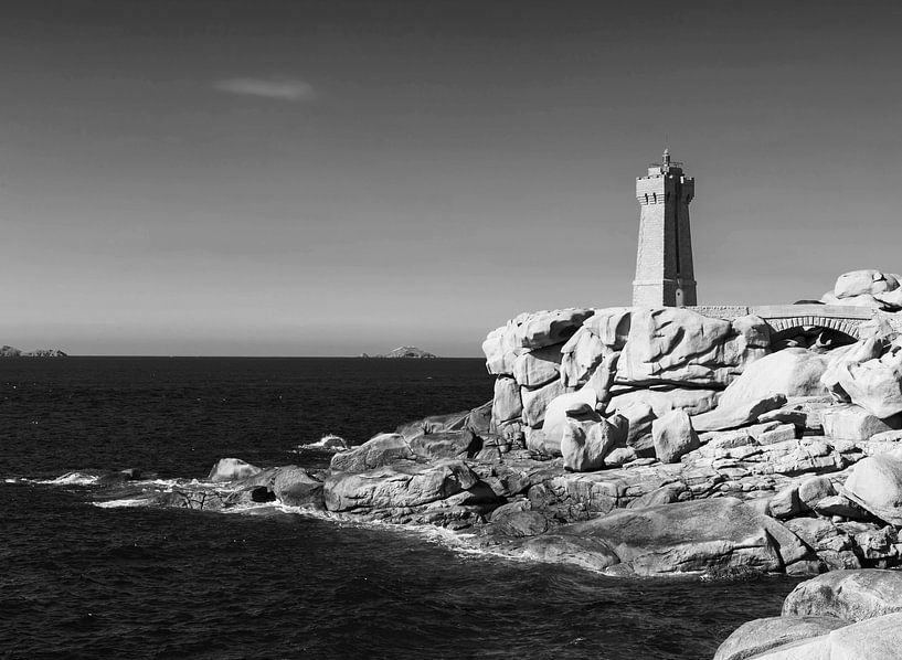 Leuchtturm in der Bretagne - Phare de Ploumanac’h von Frank Herrmann
