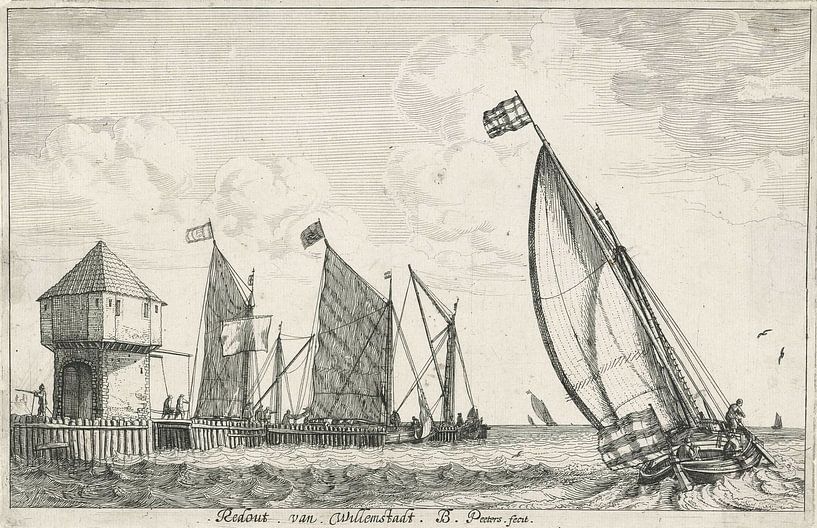 Bonaventura Peeters, Redout of Willemstadt - 1624-1652 by Atelier Liesjes