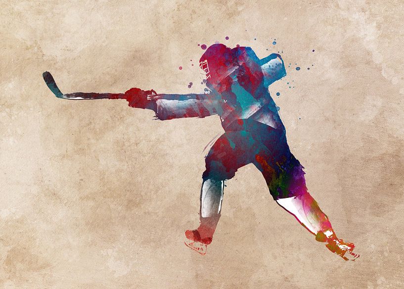 hockey player #hockey #sport by JBJart Justyna Jaszke
