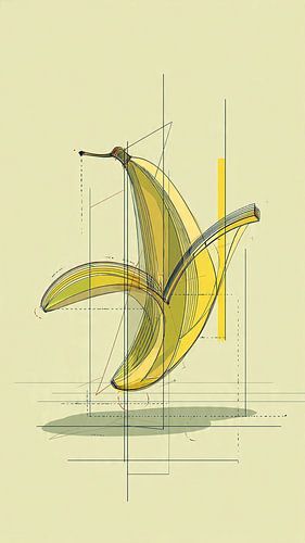 Geometric banana composition