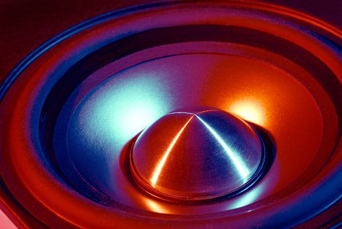 Detail of a loudspeaker