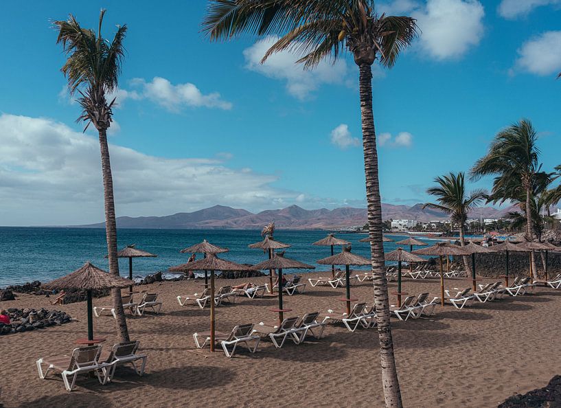 Lanzarote Strandleben von Roderick Mintjens