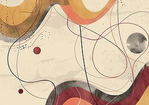 Bauhaus Japandi Abstrakt | Modern abstrakt