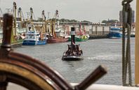 Schlepper und Fischereifahrzeuge in IJmuiden von scheepskijkerhavenfotografie Miniaturansicht
