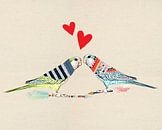 Love birds von Green Nest Miniaturansicht