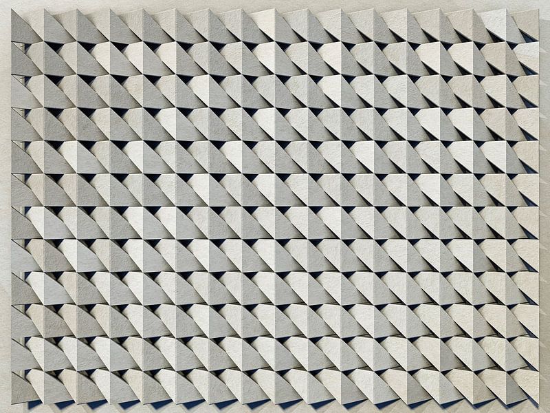 Relief A1 Graues Karton von Frans Blok - Fotos, Kunst und weitere Wanddekoration