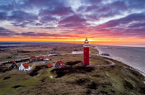 Vuurtoren Eierland Texel van Texel360Fotografie Richard Heerschap