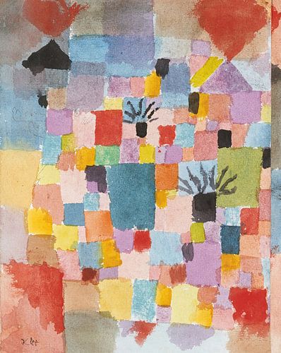 Zuidelijke tuinen, Paul Klee