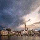 Stormlucht boven Het Spanjaardsgat in Breda van Joris Bax thumbnail