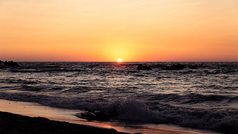 Coucher de soleil au Mexique par Berdien Hulsdouw
