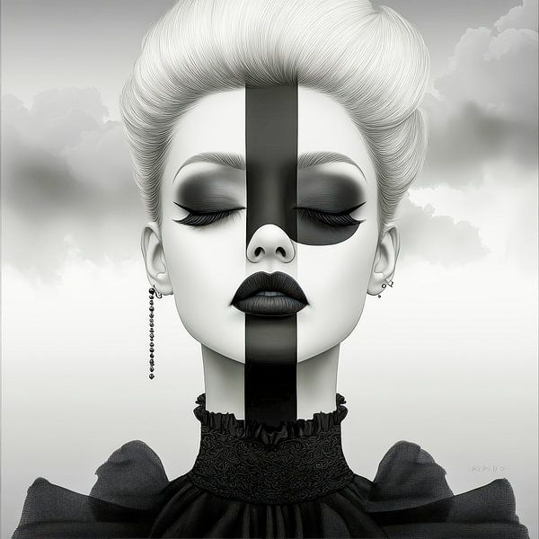 Hidden shadows by Klaus Tesching - Art-AI