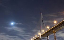 Unter der Köhlbrandbrücke von Claudia Grewenig