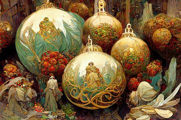 Kerstballen en versiering 4 van Rein Bijlsma